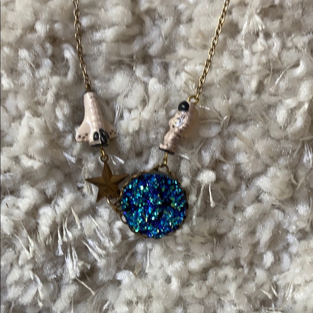 Modcloth Blast Off Necklace